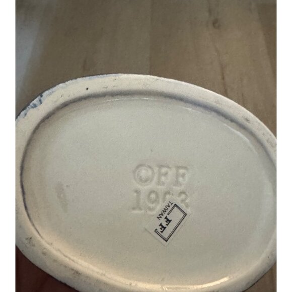 Fitz & Floyd Christmas Carol Sugar Creamer With Spoon - Picture 10 of 11